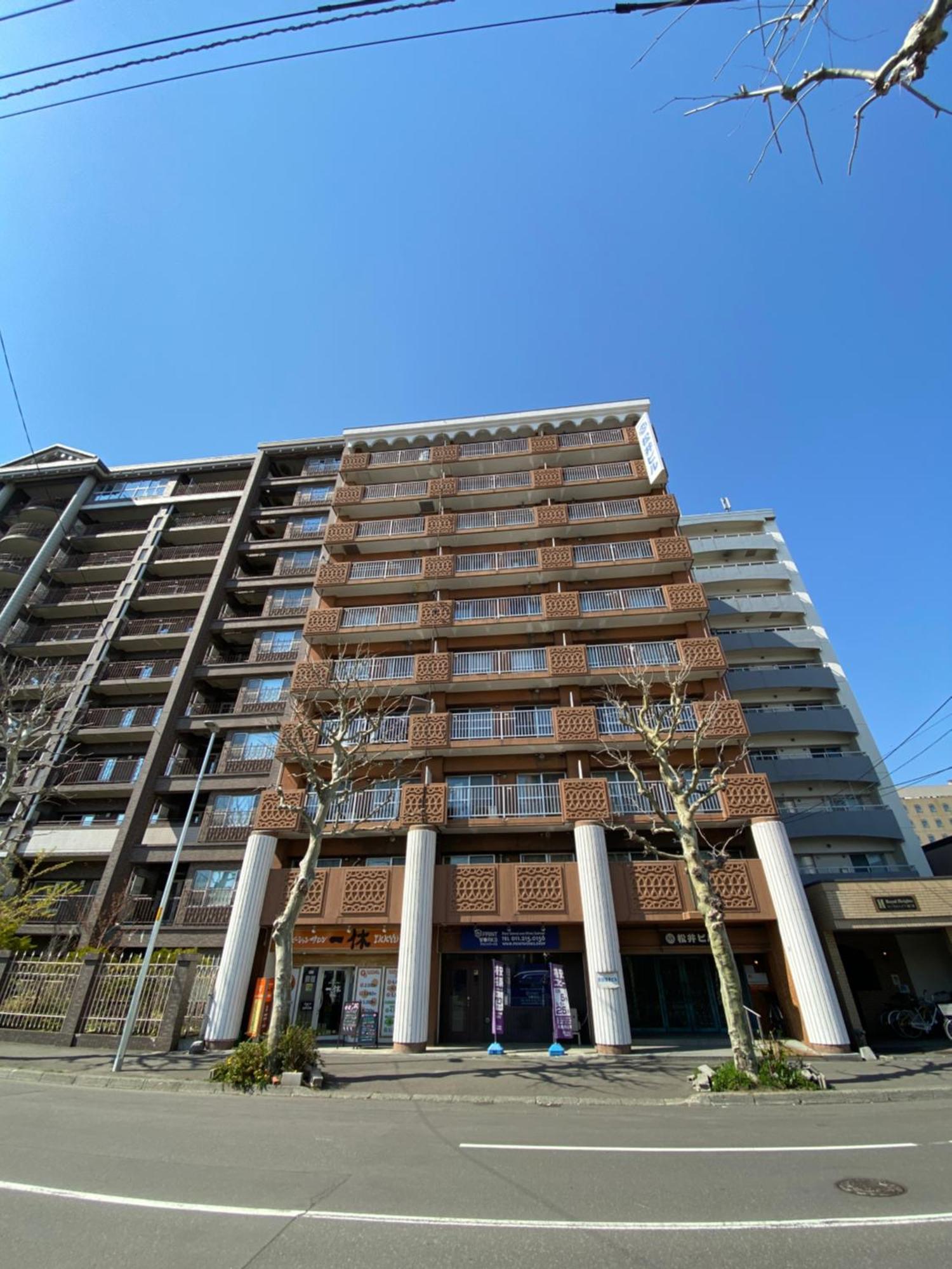 M88303スーペリアルーム最大7名 東本願寺駅前 すすきのエリア 観光食事好立地 Apartment Sapporo Exterior photo